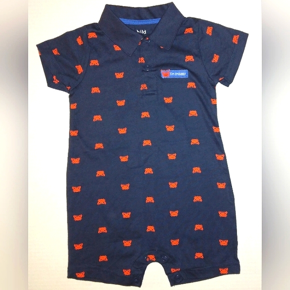 Carter's One Pieces Brand Newsuper Cute Carters 2m Baby Boy Short